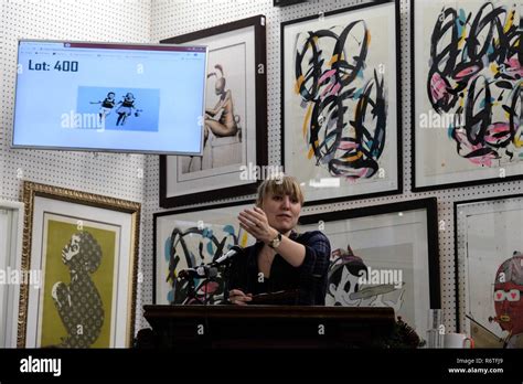 Banksy Chiswick Auction Hi Res Stock Photography And Images Alamy