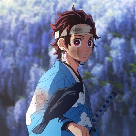 Tanjiro Kamado Icon Kimetsu No Yaiba Anime Anime Icons Cartoon