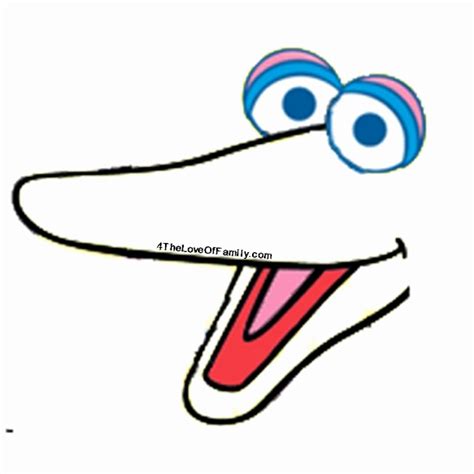 I prefer giving my kids stuff that relates to what they've just seen or done to reinforce their learning while they still have interest in the subject matter. Big Bird Drawing | Free download on ClipArtMag