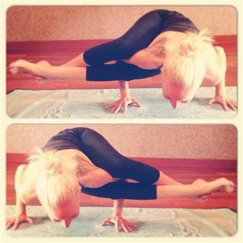 my first attempt at eight-angle pose (Astavakrasana) #yoga ...