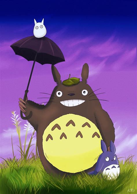 The Totoros Totoro Dễ thương Studio ghibli
