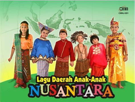 Nyelek belumban perahu bidar di sungi musi janganlah lupo meli telok abang cantik rupo penyabar dan baek hati adek manis berambut panjang. Lagu-lagu Daerah Nusantara yang Melegenda Beserta Asalnya