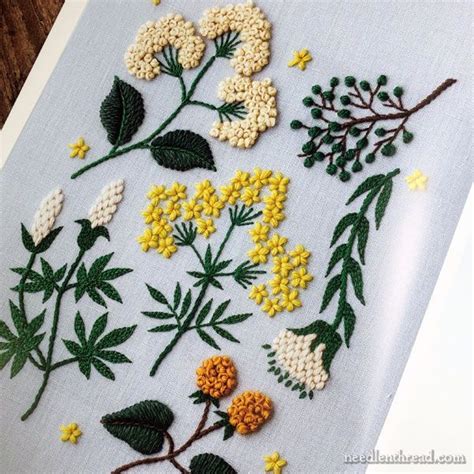 Embroidered Botanicals By Yumiko Higuchi A Book Review
