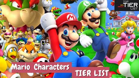Super Mario Characters List