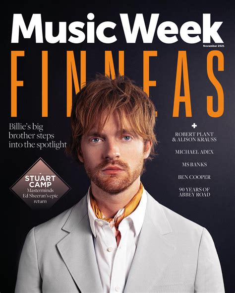 Finneas Stars On The Cover Of The New Edition Of Music Week Media