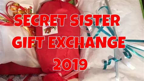 Secret Sister T Exchange 2019 Not For Kids Youtube