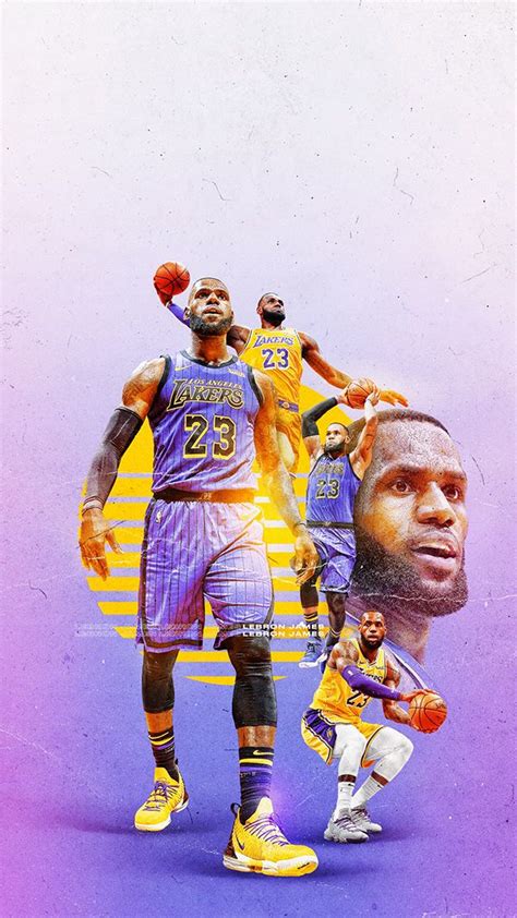 Official Nba Artwork Lebron James On Behance Lebron James