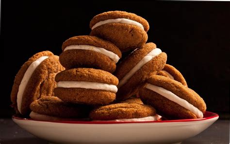 Gingersnap Sandwich Cookies With Lemon Filling Recipe Ginger Snap