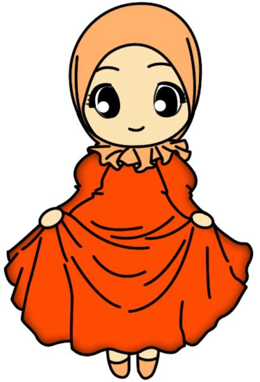 Gambar Kartun Muslimah Png 1 Png Image Hijab Cartoon Png Transparent Images