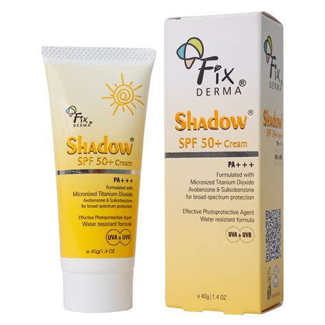 Fixderma Shadow Sunscreen Spf Cream Sunscreen For Dry Skin Sunscreen For Uva Uvb