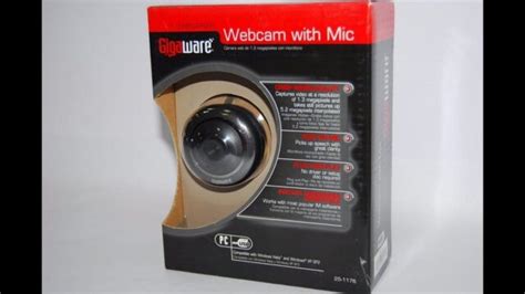 Gigaware 13mp Webcam With Microphone Gray For Sale Online Ebay