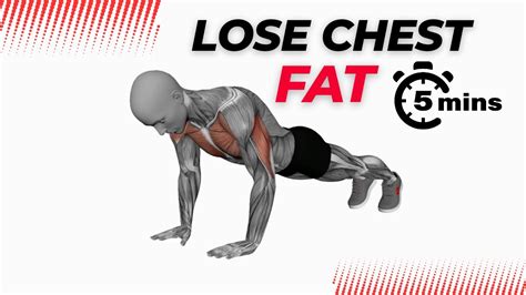 Melt Away Chest Fat Do This 5 Min Workout Follow Along Bodyweight