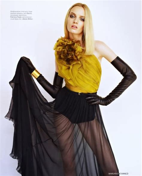 Daria Strokous Mariano Vivanco Vogue Russia August 2011 — Anne Of