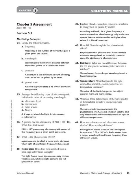 Chapter 5 Assessment