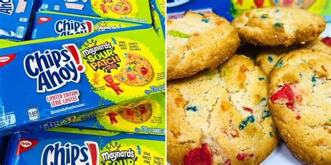 New Sour Patch Kids Chips Ahoy Cookies Are Here Popsugar Food