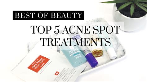 Top 5 Best Acne Spot Treatment Products Lookmazing Youtube