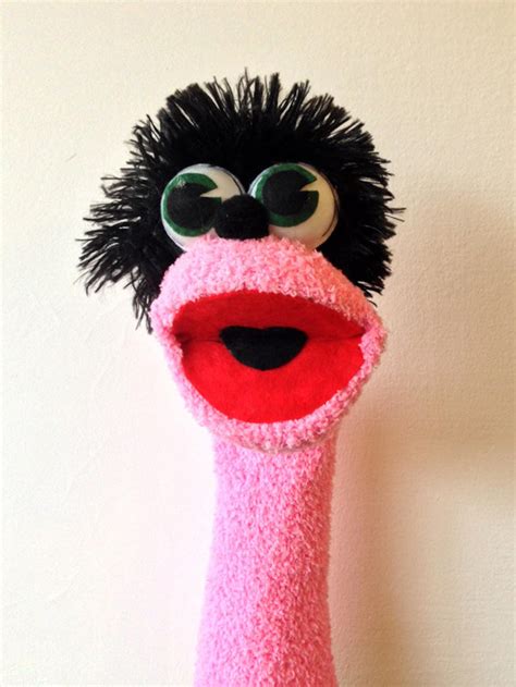 Sock Puppet Hand Puppet Moving Mouth Fun And Education Etsy