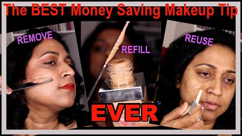 The Best Money Saving Makeup Tip For A Makeup Addict Remove Restock Reuse Youtube