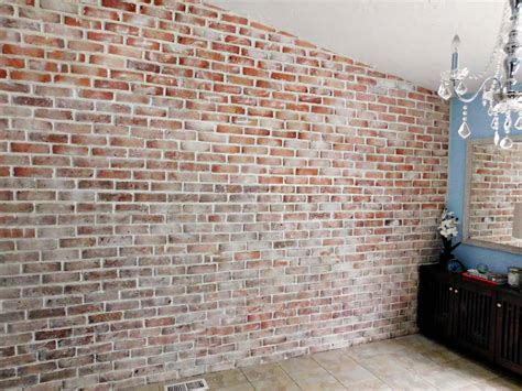 Brick Accent Wall Stunning Diy Results Made Simple Crafty Little Gnome