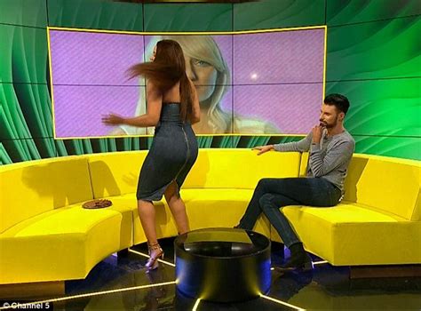 Lateysha Graces Denim Dress Splits Open After Big Brother Elimination