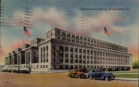 Department Of Interior Washington Dc Washington Dc