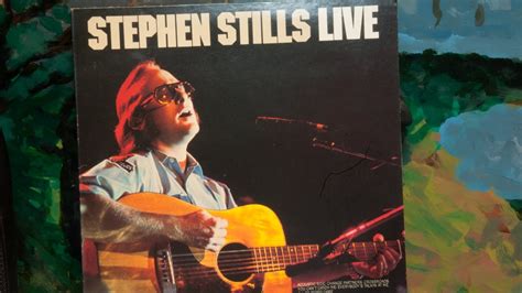 P 10095a Stephen Stills Live Lp Atlantic Record スティーヴン・スティルス・ライブ！ レコード
