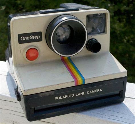 Polaroid Onestep Sx 70 Whiterainbow Camera Etsy Antique Cameras