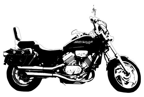 Motorcycle Black And White Harley Clip Art Harley Motorcycle Clipart Black And White Wikiclipart