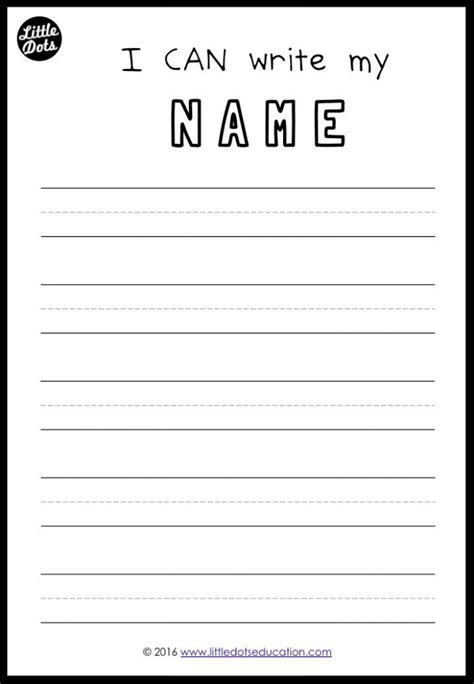 Write Your Name Worksheets 99worksheets