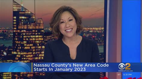 Nassau Countys New Area Code Starts In January 2023 Youtube