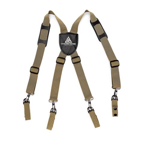 Mua Loaded Edge Tactical Duty Belt Harness Suspenders Tan Duty Belt