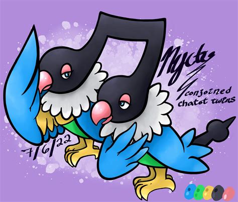 Conjoined Chatot Twins 🎵 Pokémon Amino