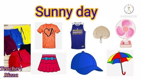 4th Quarter 6th Weekscience Things To Wear And Use On Sunny And Rainy
