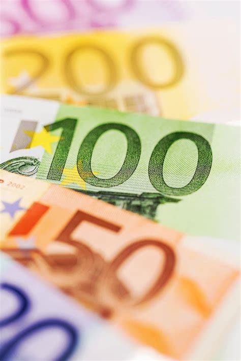Many Different Euro Bills Stock Photo Image Of Financial 39565258