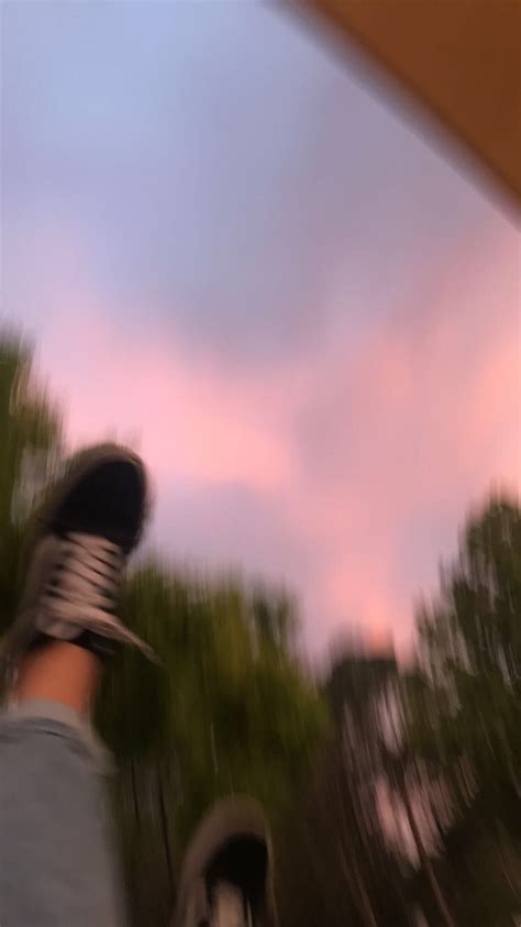 Blurry Aesthetic Sunset Blur Photography Blurry