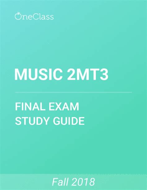 Music 2mt3 Study Guide Comprehensive Final Exam Guide Visual Cortex