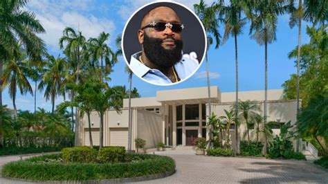 Inside Rick Rosss New 35 Million Mansion On Miamis Star Island