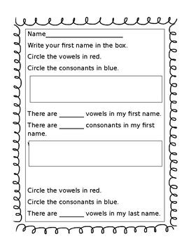 Vowels And Consonants Esl Worksheet By Creativeminds Worksheets Library