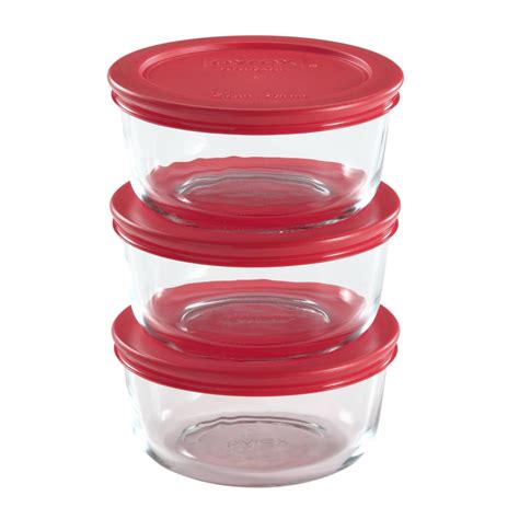 Pyrex Glass Food Storage Set With Lids Ebay