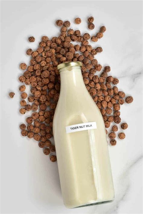 homemade tiger nut milk horchata de chufa alphafoodie