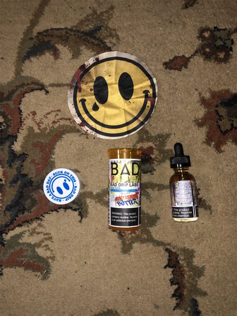 Bad Drip has the dopest packaging. Picked up some Ugly butter and it
