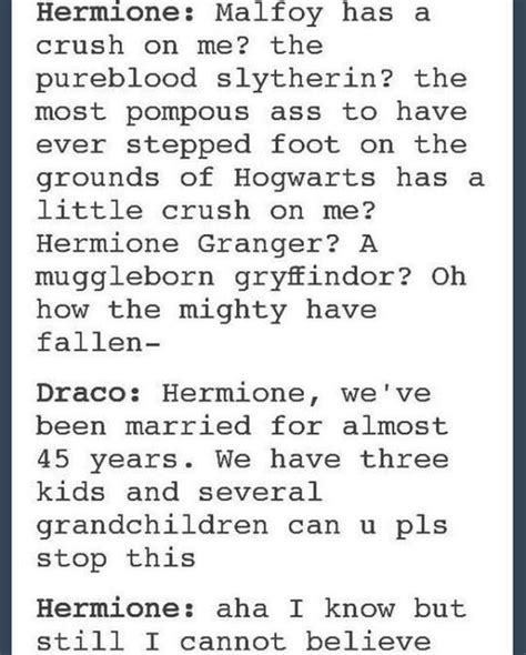 Dramione The Story Of Us 5 Sharing Dorms Harry Potter