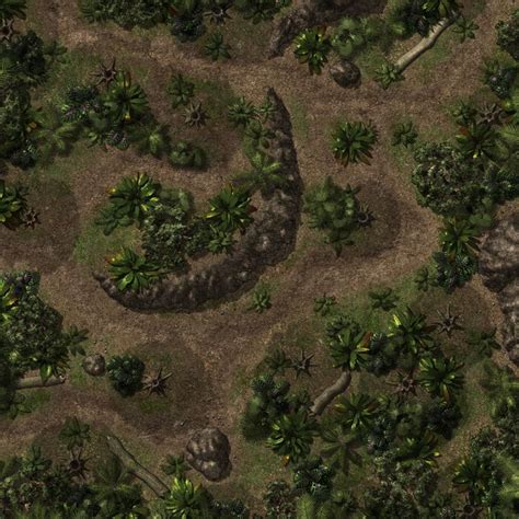 Jungle Hills Wilderness Adventure Map Fantasy Map Rpg Maps