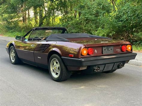 All these ferrari vehicles were available for sale through auctions. 1984 Ferrari Mondial Cabriolet - Quite Rare PRUGNA Color for sale - Ferrari Mondial 1984 for ...
