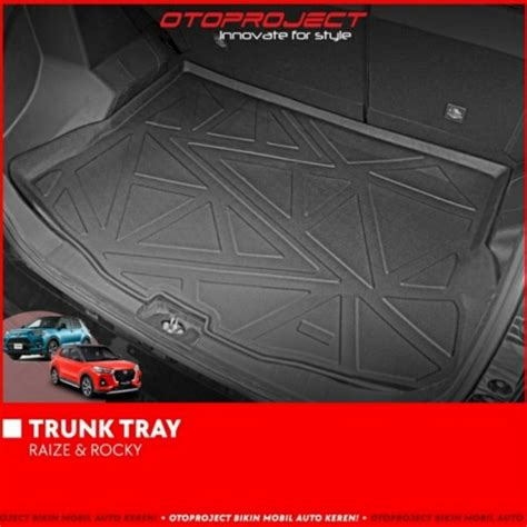 Jual Karpet Bagasi Trunk Tray Toyota Raize Daihatsu Rocky