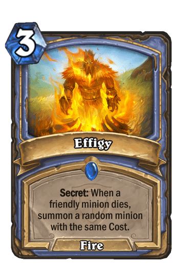 Effigy Hearthstone Card Library