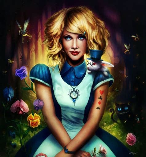 Alice In Wonderland Alice In Wonderland Paintings Alice In