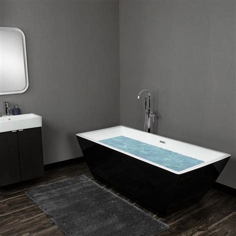 From, traditional japanese soaking bathtubs, to unique black and white bathtubs, to round, oval and even square bathtubs, you'll find a small bathtub perfect for your tiny bathroom. Shop AKDY 71" White Acrylic Modern Square Soaking Shower ...