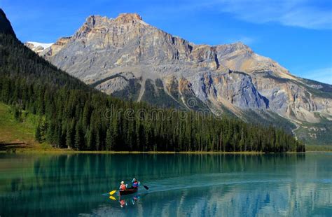 Emerald Lake Yoho National Park Columbia Británica Canadá Imagen De