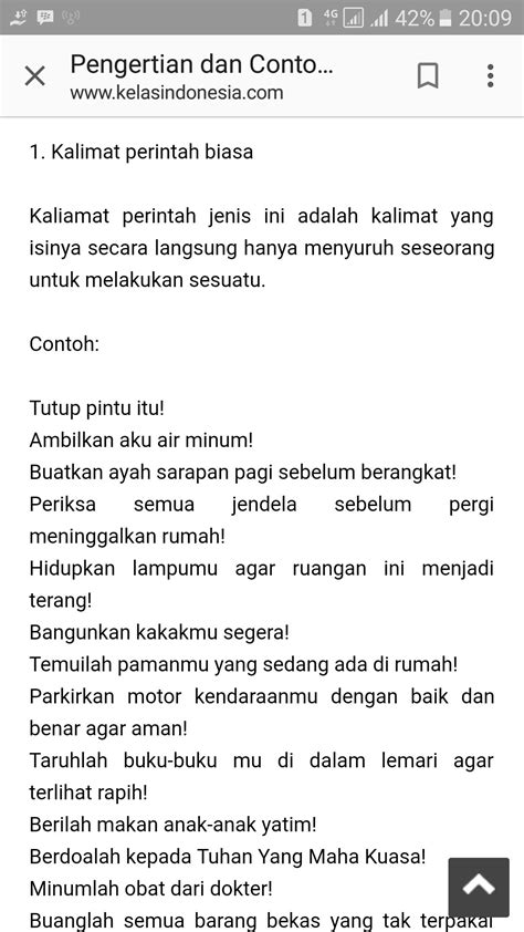 Contoh Kalimat Interogatif Pada Teks Prosedur Terbaru